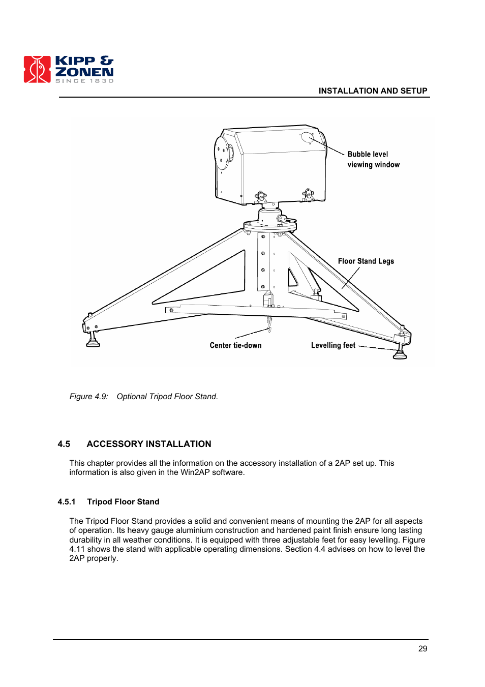 Kipp&Zonen 2AP Sun Tracker User Manual | Page 30 / 110