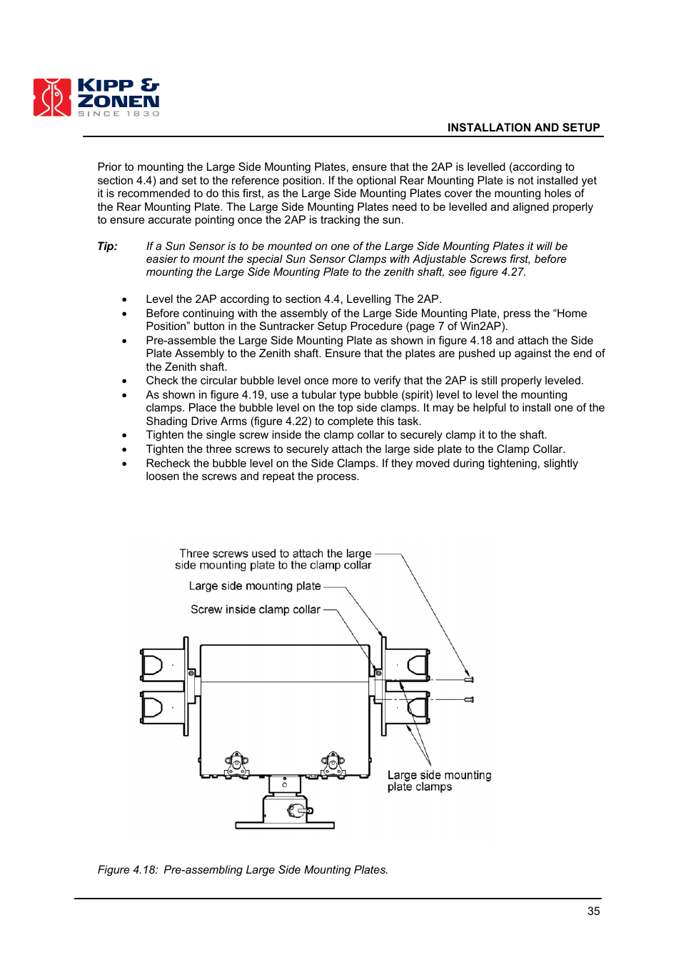 Kipp&Zonen 2AP Sun Tracker User Manual | Page 36 / 110