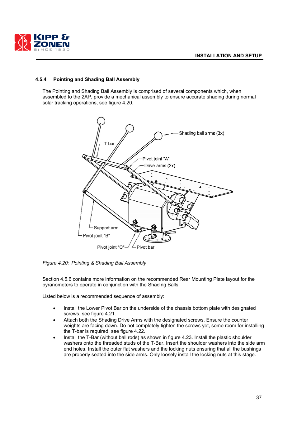 Kipp&Zonen 2AP Sun Tracker User Manual | Page 38 / 110