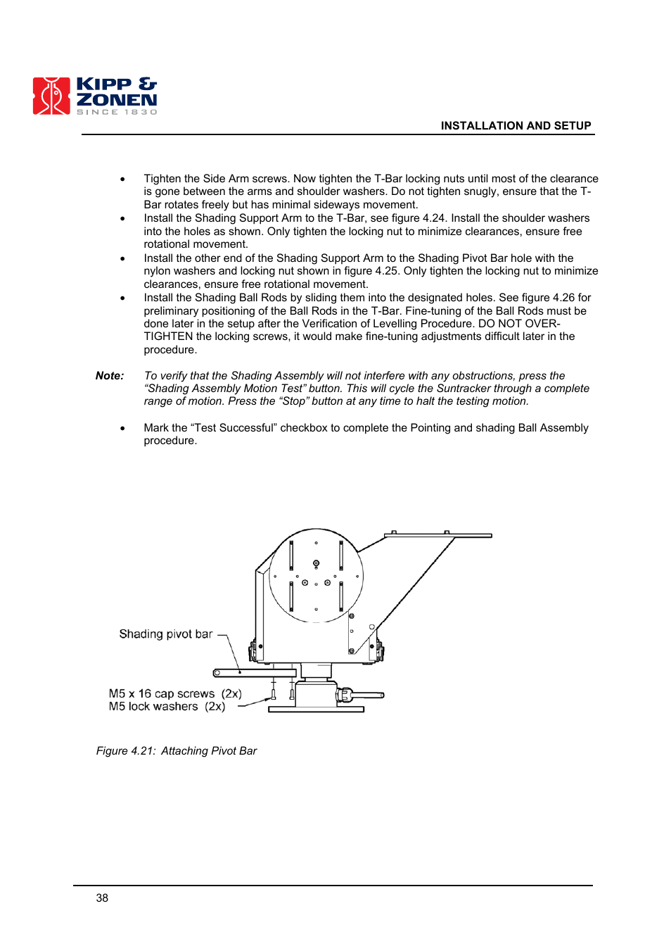 Kipp&Zonen 2AP Sun Tracker User Manual | Page 39 / 110