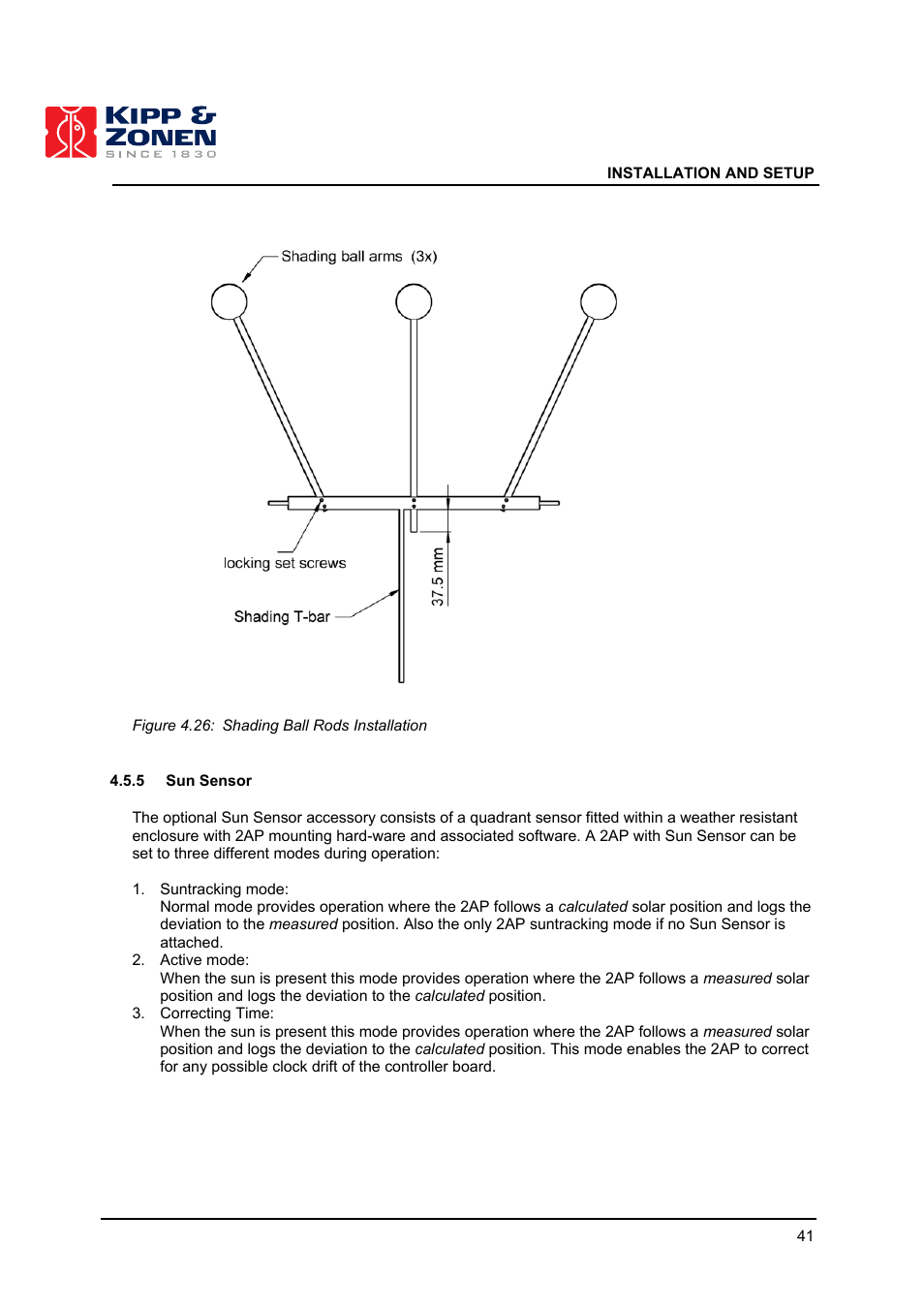 Kipp&Zonen 2AP Sun Tracker User Manual | Page 42 / 110