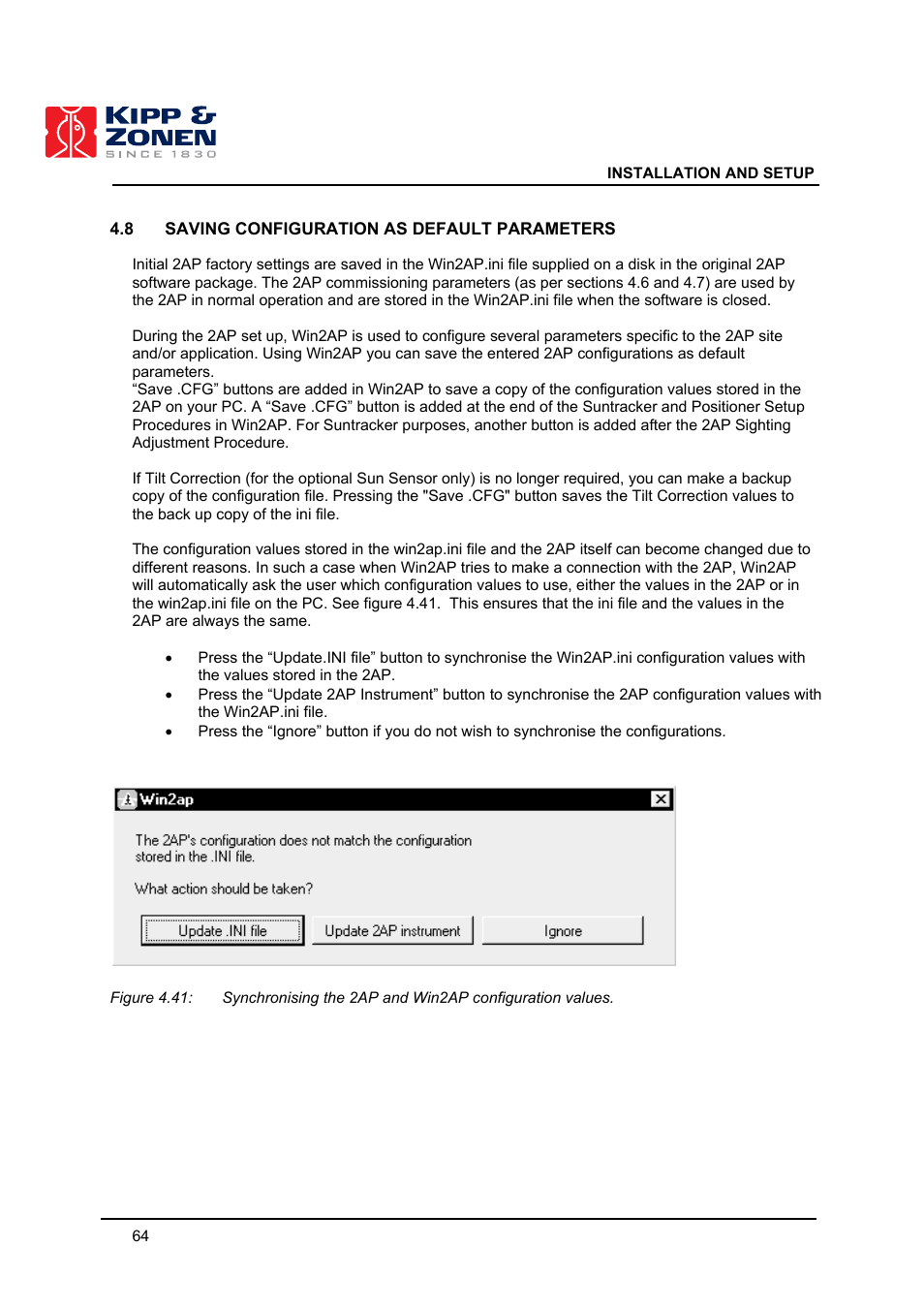 Kipp&Zonen 2AP Sun Tracker User Manual | Page 65 / 110