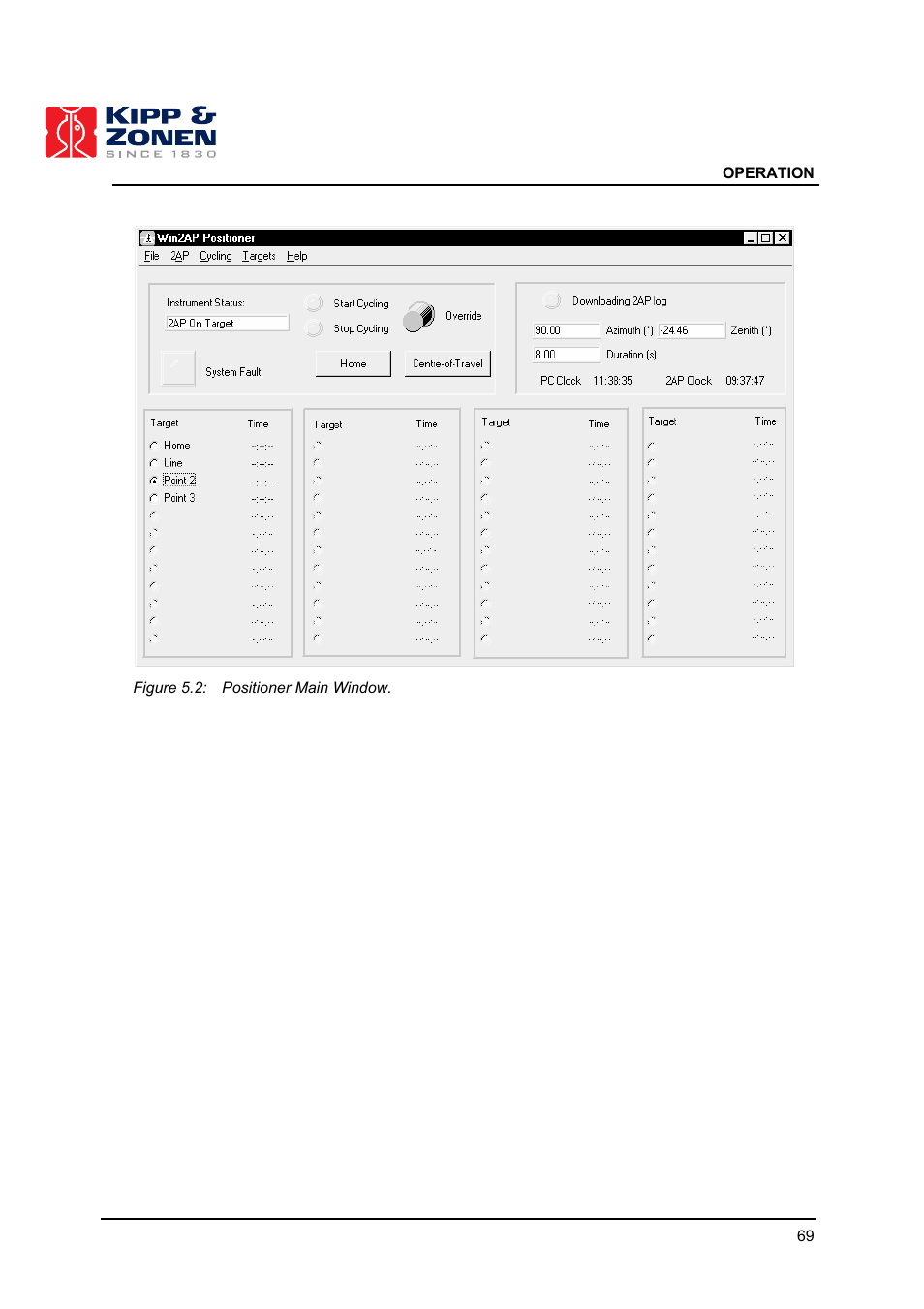 Kipp&Zonen 2AP Sun Tracker User Manual | Page 70 / 110