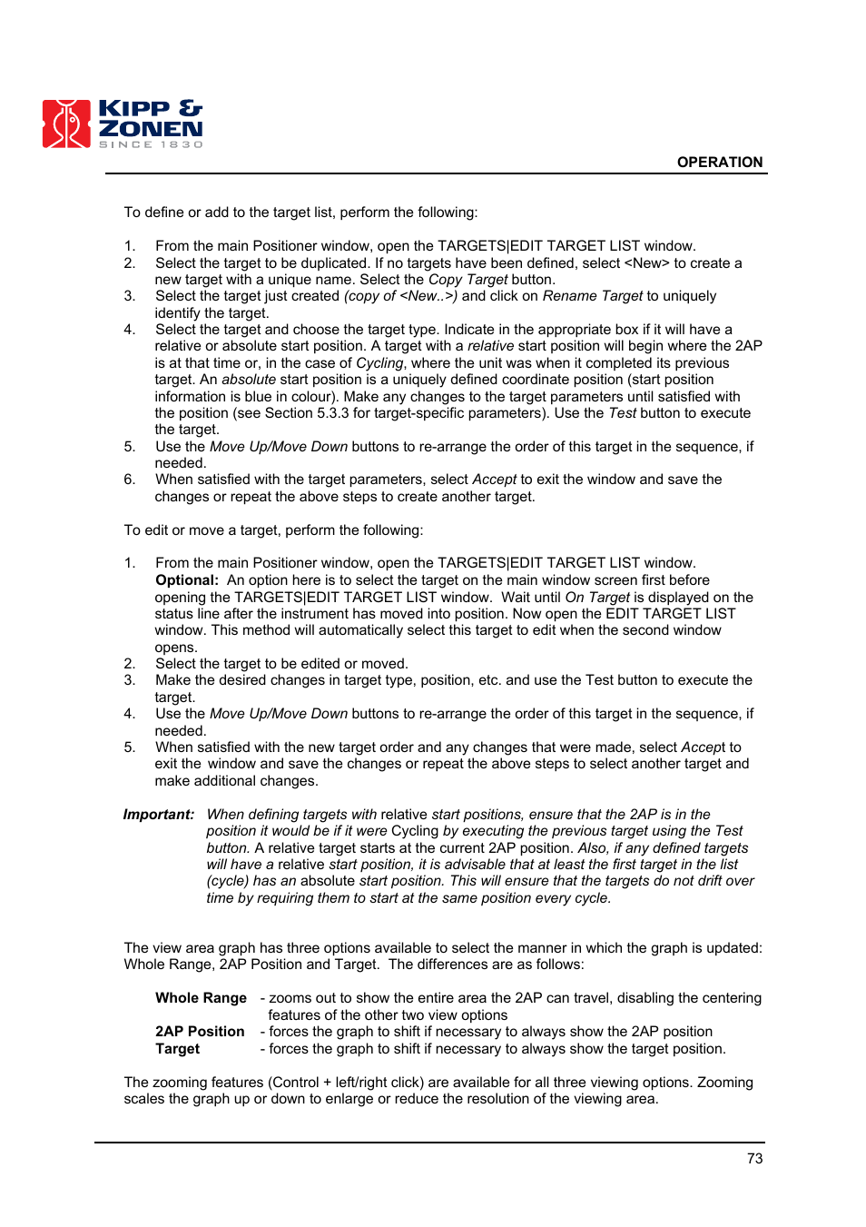 Kipp&Zonen 2AP Sun Tracker User Manual | Page 74 / 110