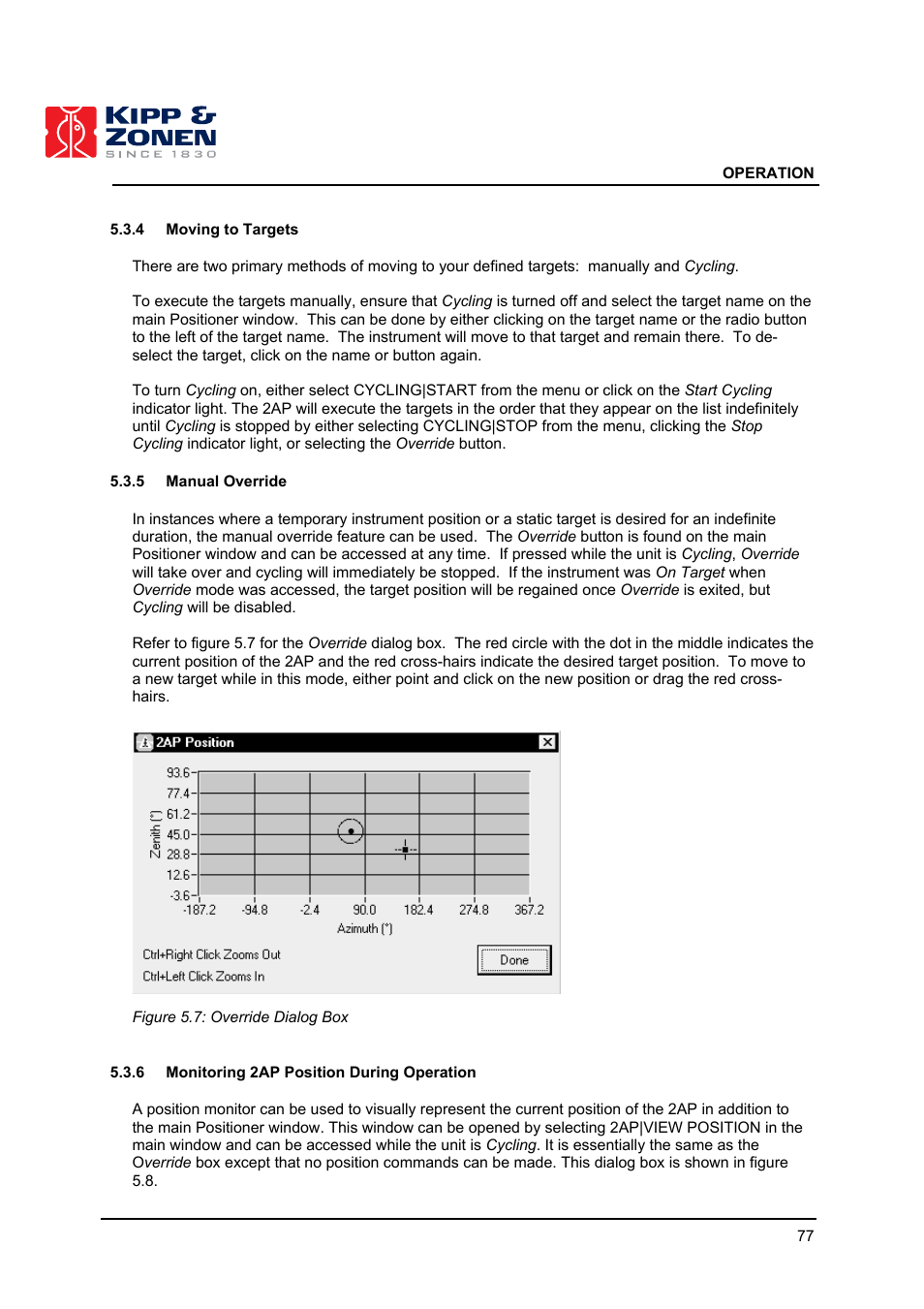 Kipp&Zonen 2AP Sun Tracker User Manual | Page 78 / 110