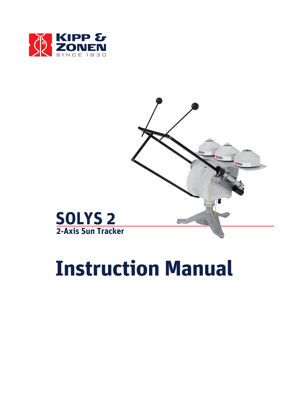 Kipp&Zonen SOLYS 2 Sun Tracker User Manual | 66 pages