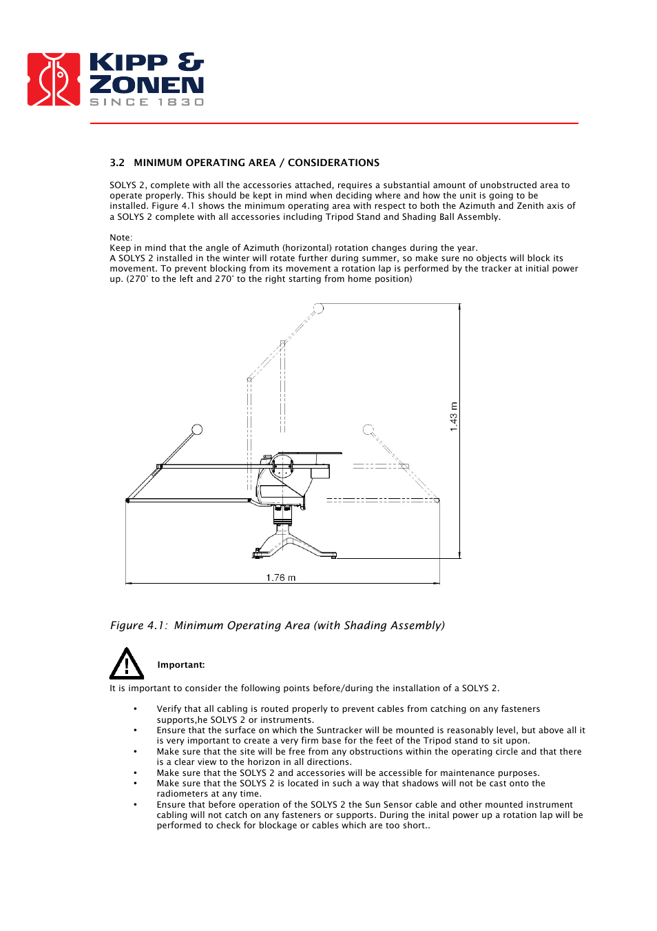 Kipp&Zonen SOLYS 2 Sun Tracker User Manual | Page 11 / 66