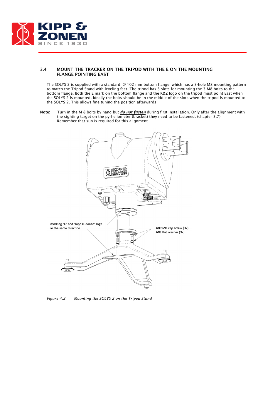 Kipp&Zonen SOLYS 2 Sun Tracker User Manual | Page 13 / 66