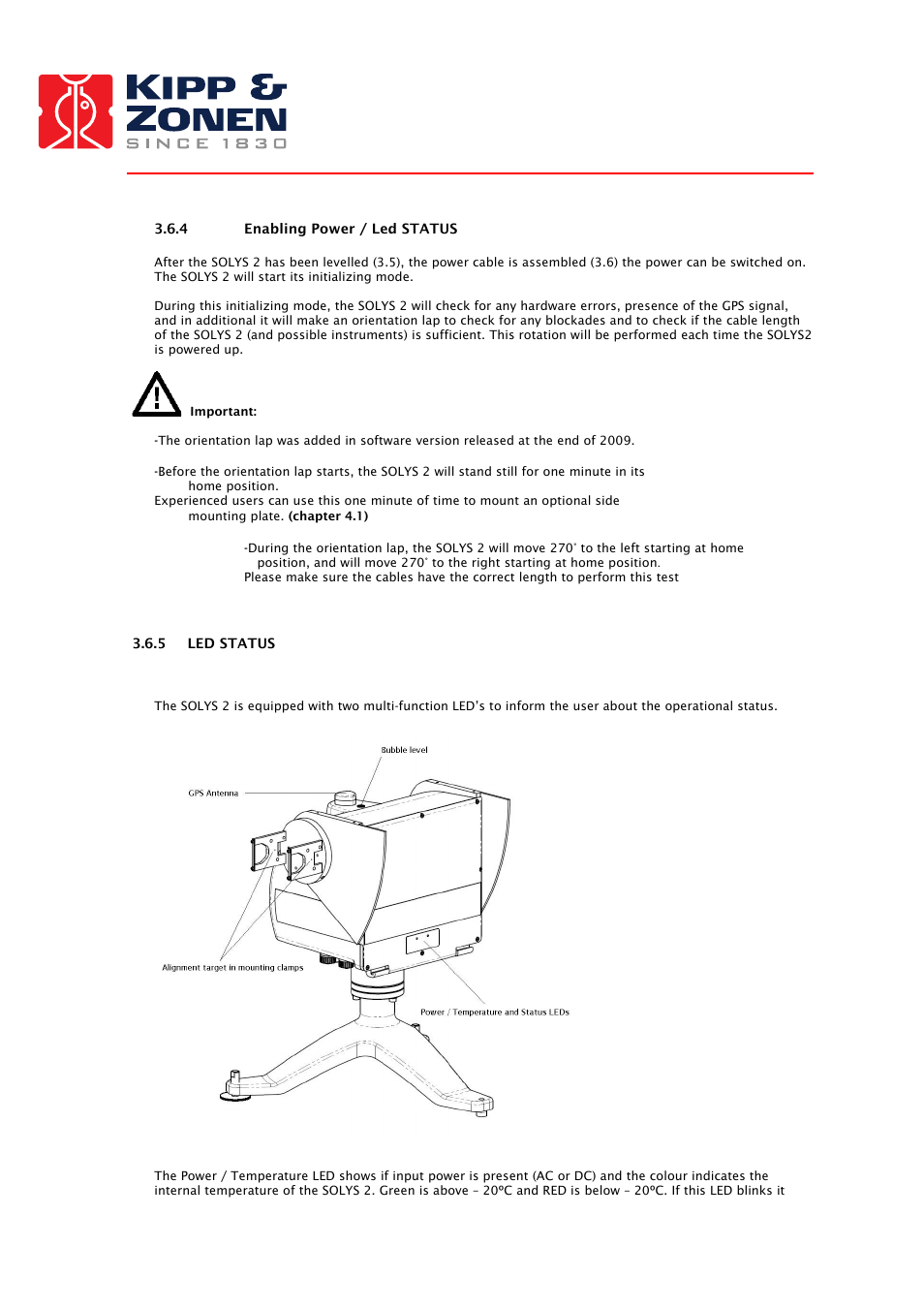 Kipp&Zonen SOLYS 2 Sun Tracker User Manual | Page 21 / 66