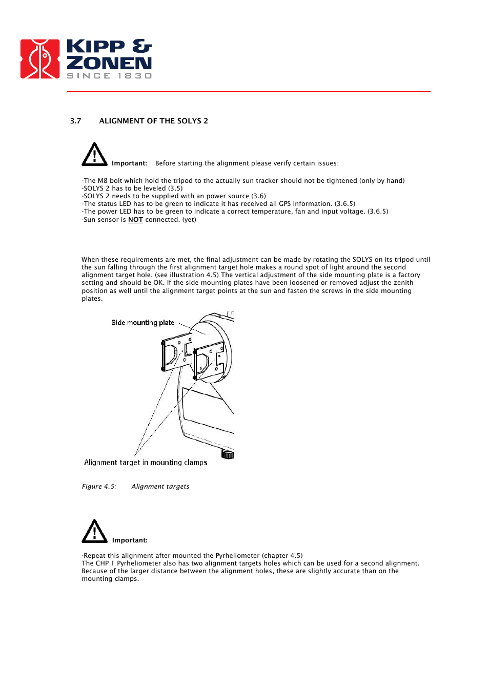 Kipp&Zonen SOLYS 2 Sun Tracker User Manual | Page 23 / 66