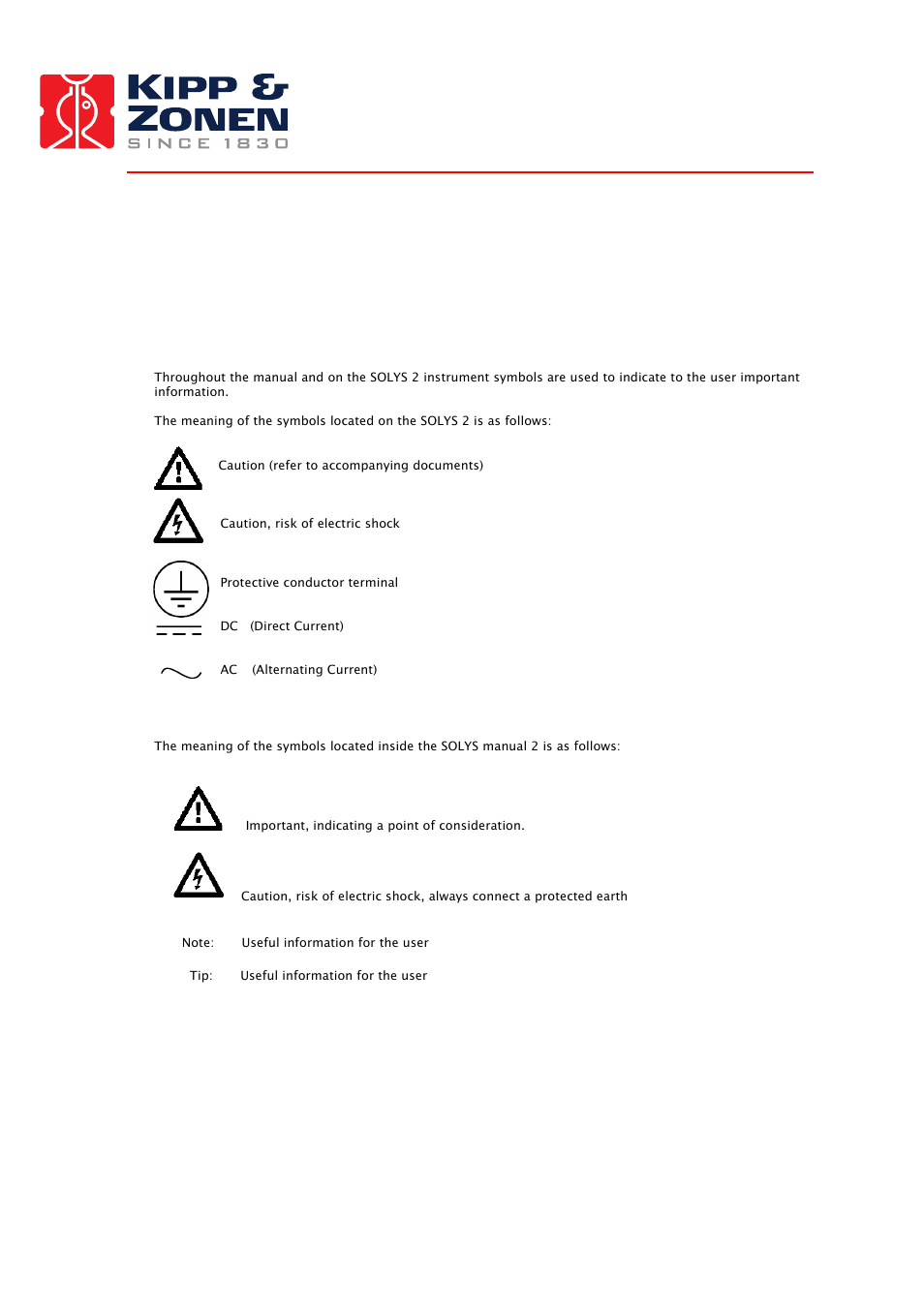 Kipp&Zonen SOLYS 2 Sun Tracker User Manual | Page 3 / 66