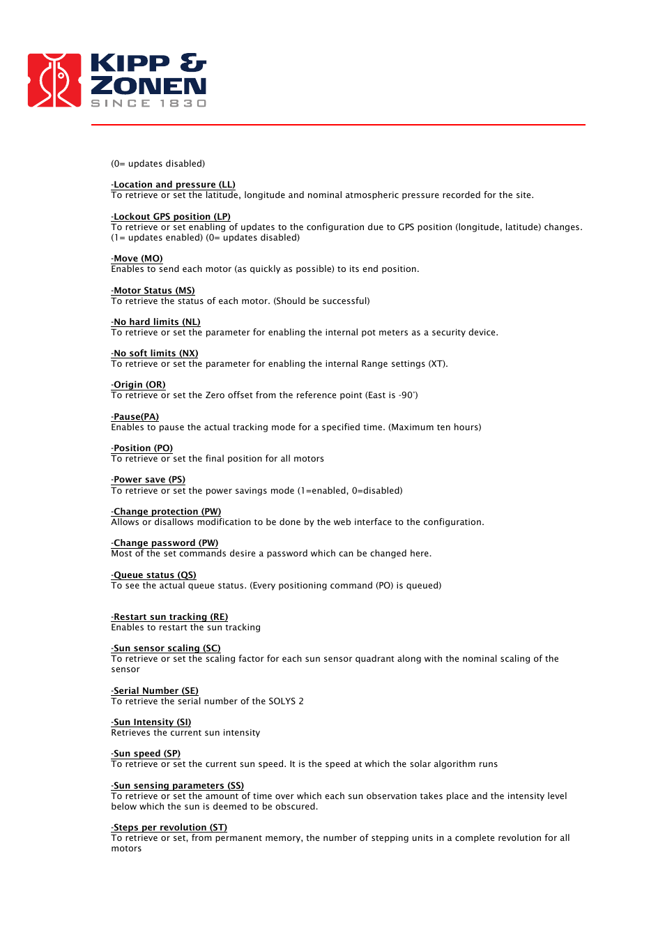 Kipp&Zonen SOLYS 2 Sun Tracker User Manual | Page 51 / 66