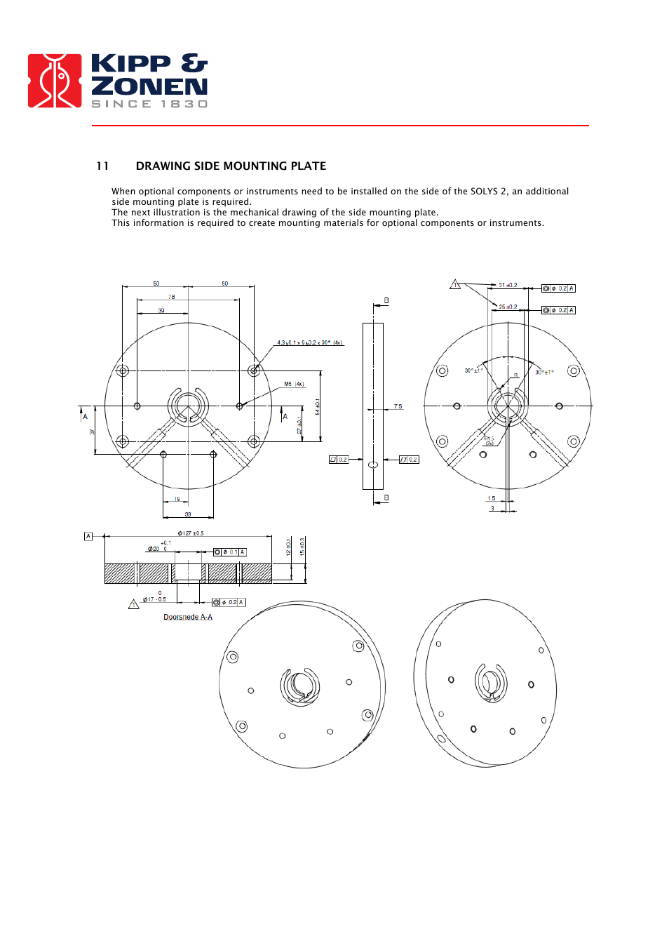 Kipp&Zonen SOLYS 2 Sun Tracker User Manual | Page 60 / 66