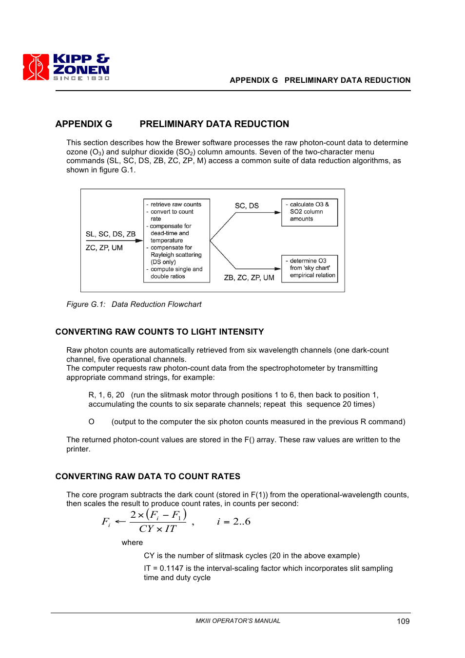 Kipp&Zonen Brewer MkIII User Manual | Page 112 / 136