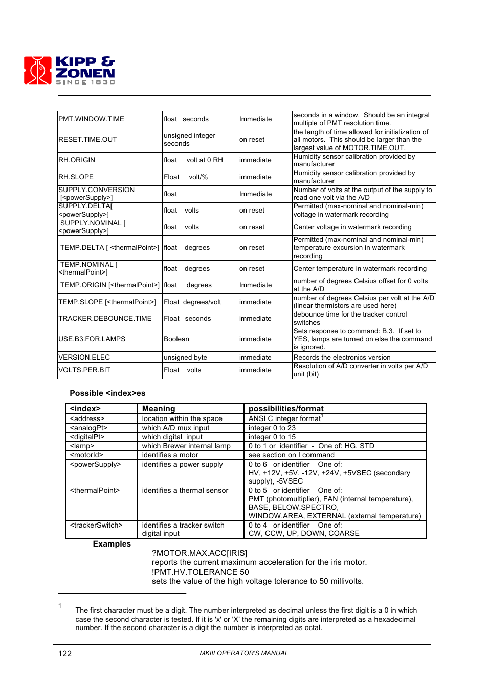 Kipp&Zonen Brewer MkIII User Manual | Page 125 / 136