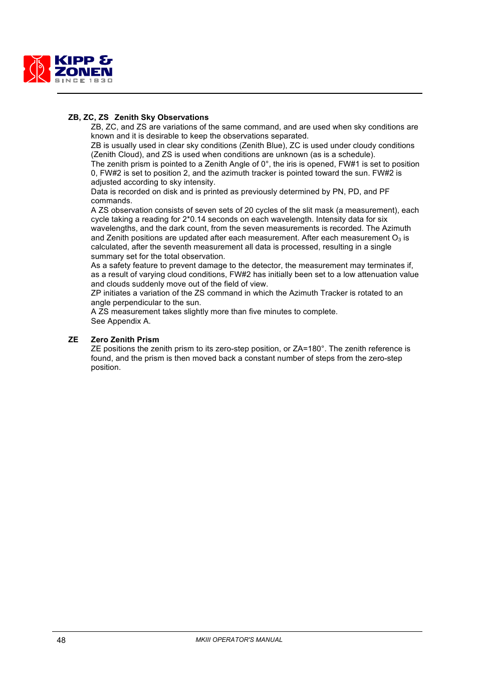 Kipp&Zonen Brewer MkIII User Manual | Page 51 / 136