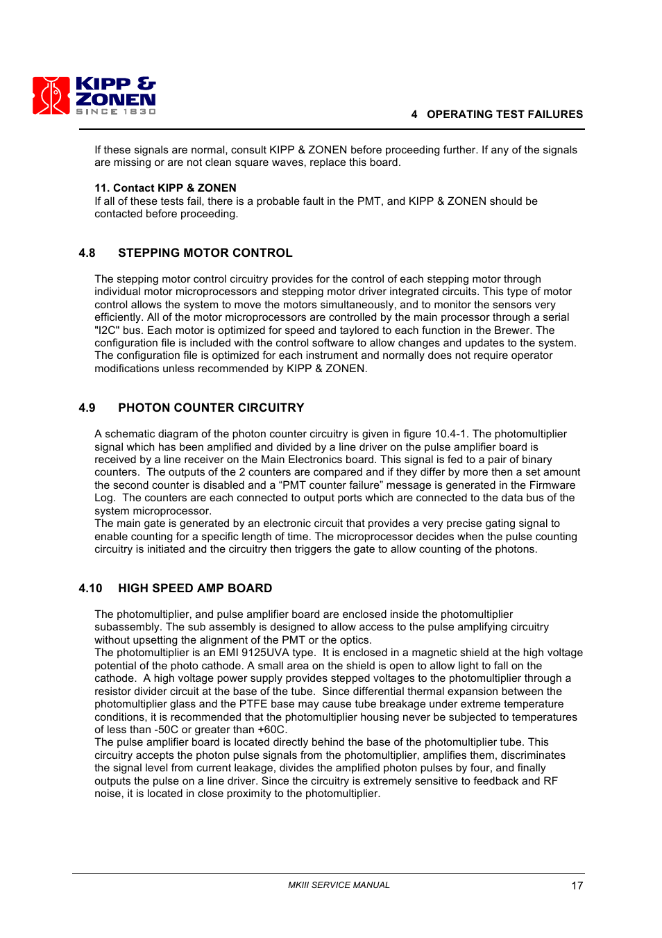 Kipp&Zonen Brewer MkIII User Manual | Page 22 / 131