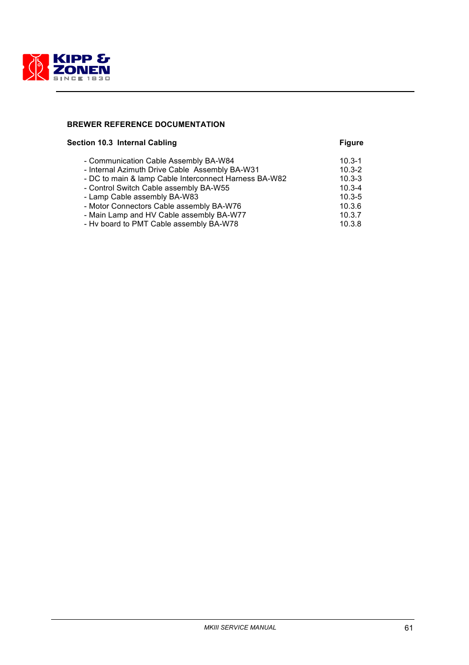 Kipp&Zonen Brewer MkIII User Manual | Page 66 / 131