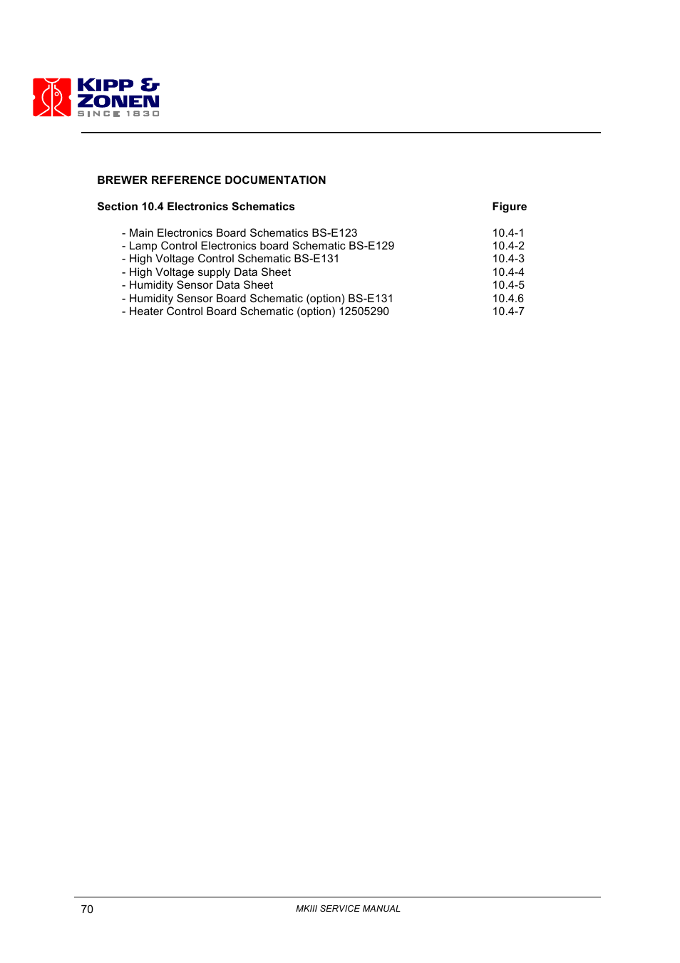 Kipp&Zonen Brewer MkIII User Manual | Page 75 / 131