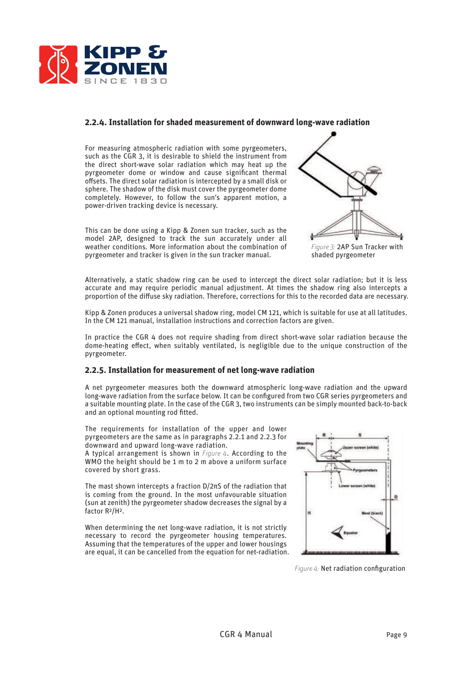 Kipp&Zonen CGR 4 Pyrgeometers User Manual | Page 9 / 35