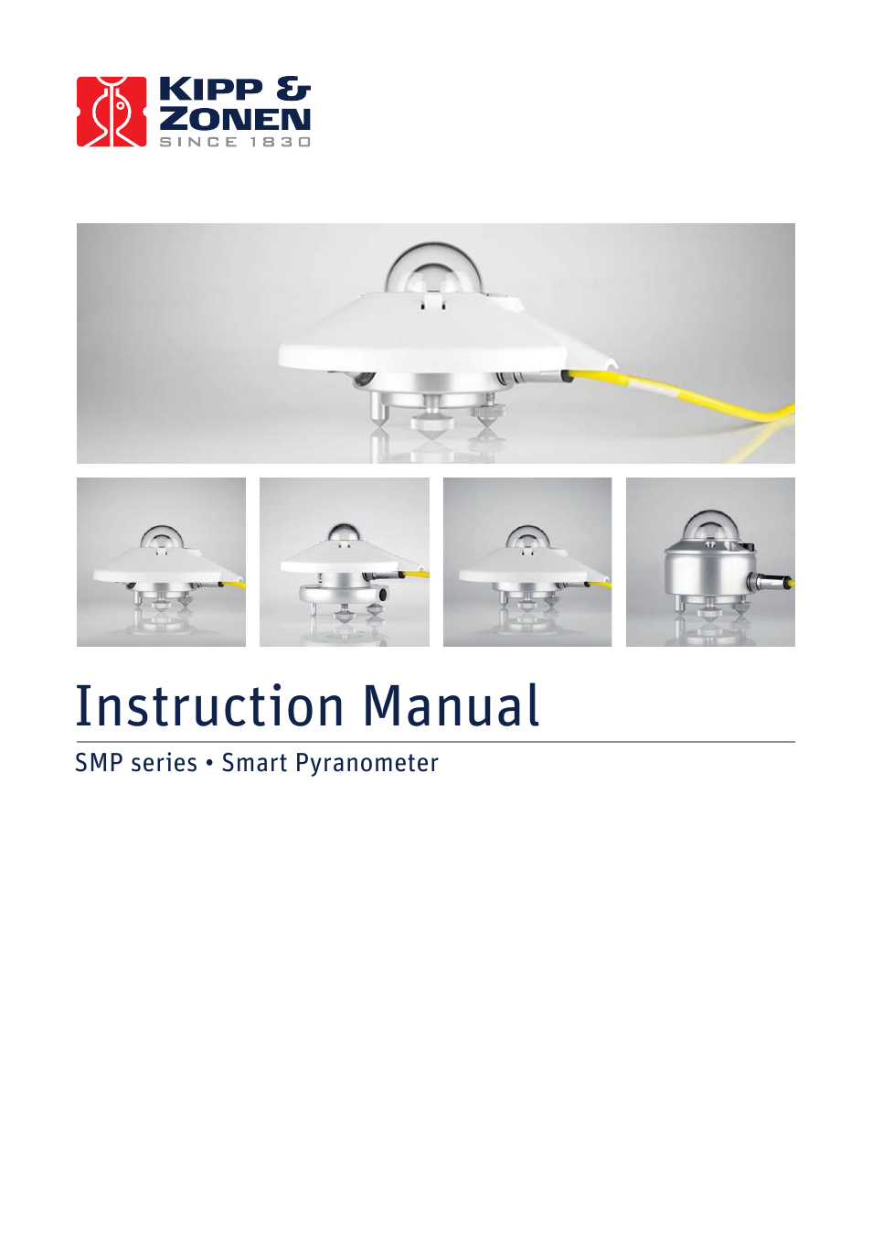 Kipp&Zonen SMP3 Pyranometers User Manual | 60 pages