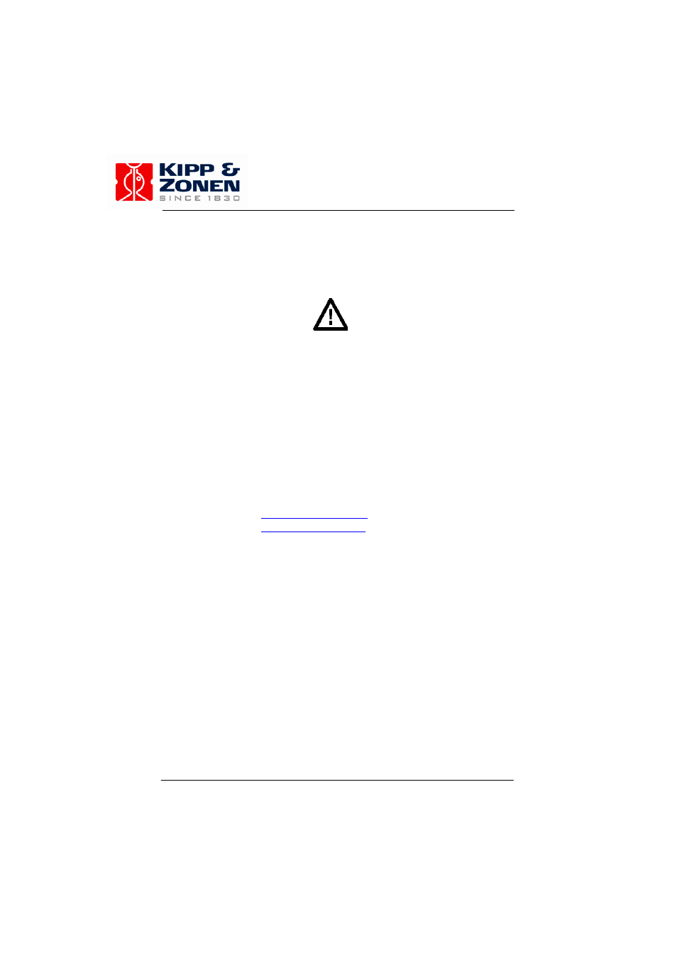 Kipp&Zonen CM 4 Pyranometer User Manual | Page 2 / 53