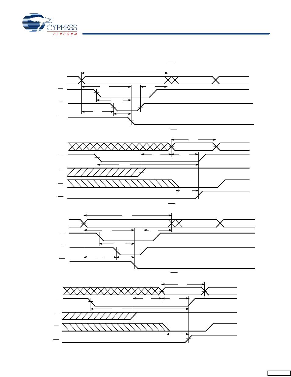 Interrupt timing diagrams [16, Switching waveforms, Interrupt timing diagrams | Cypress Perform CY7C136A User Manual | Page 11 / 15