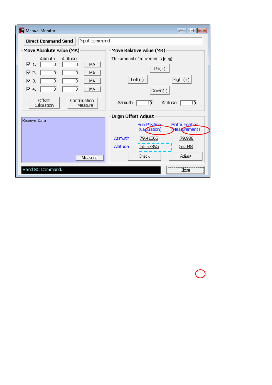 Installation check | Kipp&Zonen POM-02 Sky Radiometer User Manual | Page 6 / 21