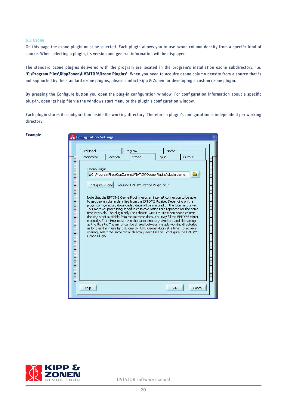 Kipp&Zonen UVS-E-T UV Radiometers User Manual | Page 20 / 60