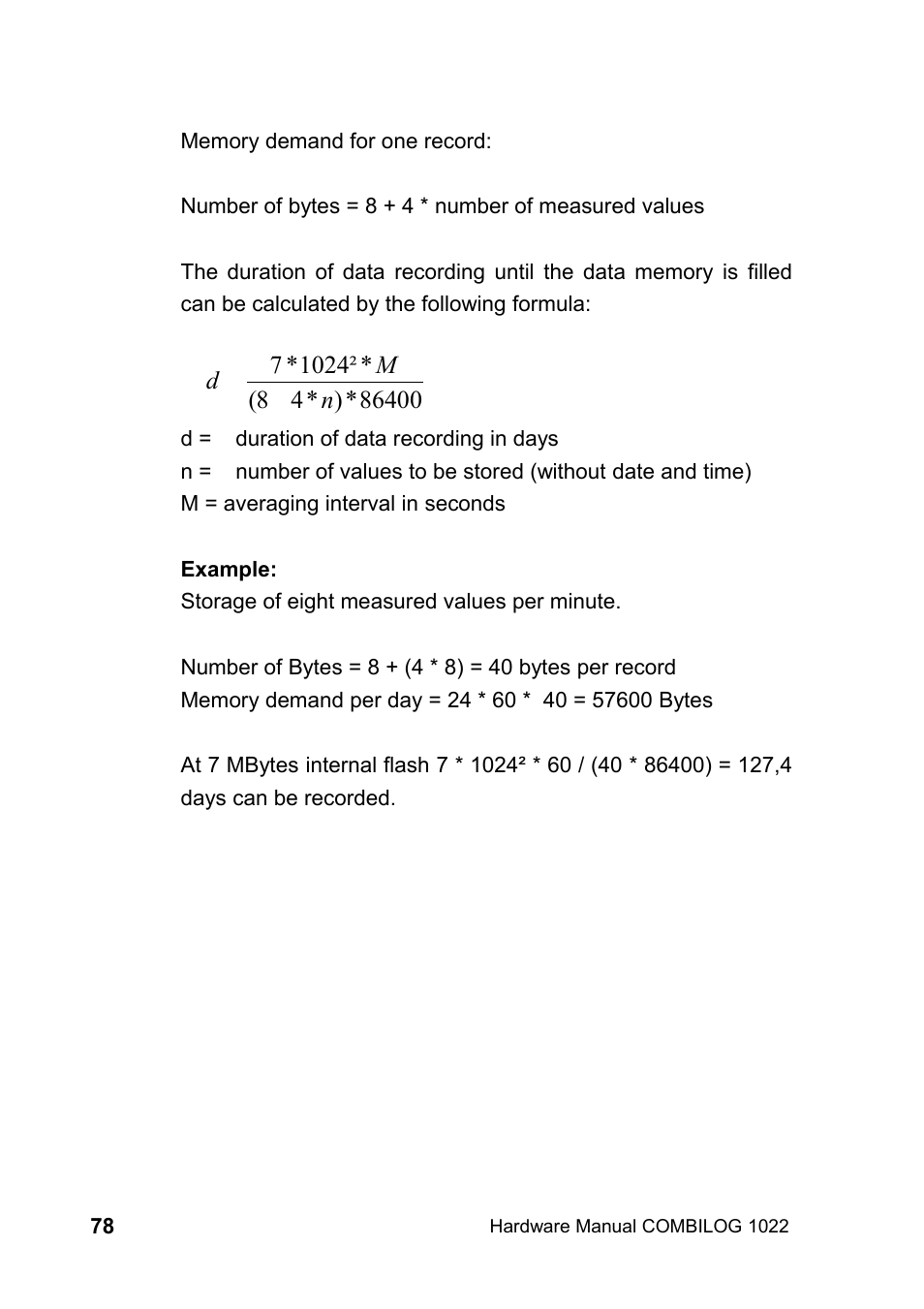 Kipp&Zonen COMBILOG Data Logger User Manual | Page 78 / 173