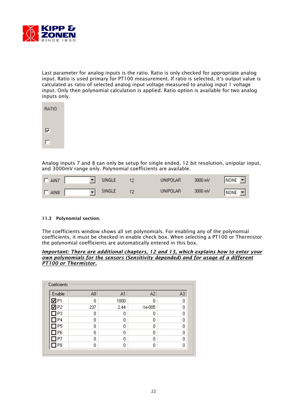 Kipp&Zonen LOGBOX SD Data Logger User Manual | Page 22 / 52