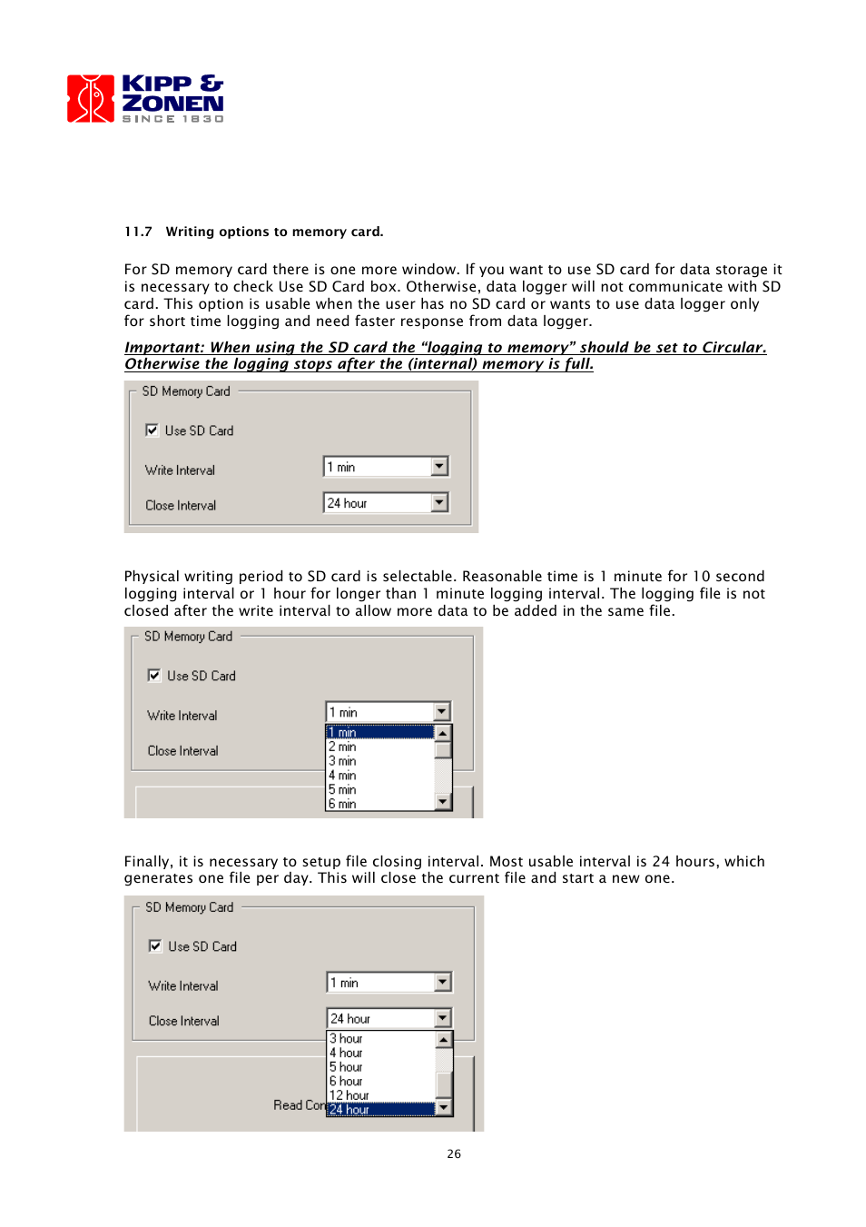 Kipp&Zonen LOGBOX SD Data Logger User Manual | Page 26 / 52