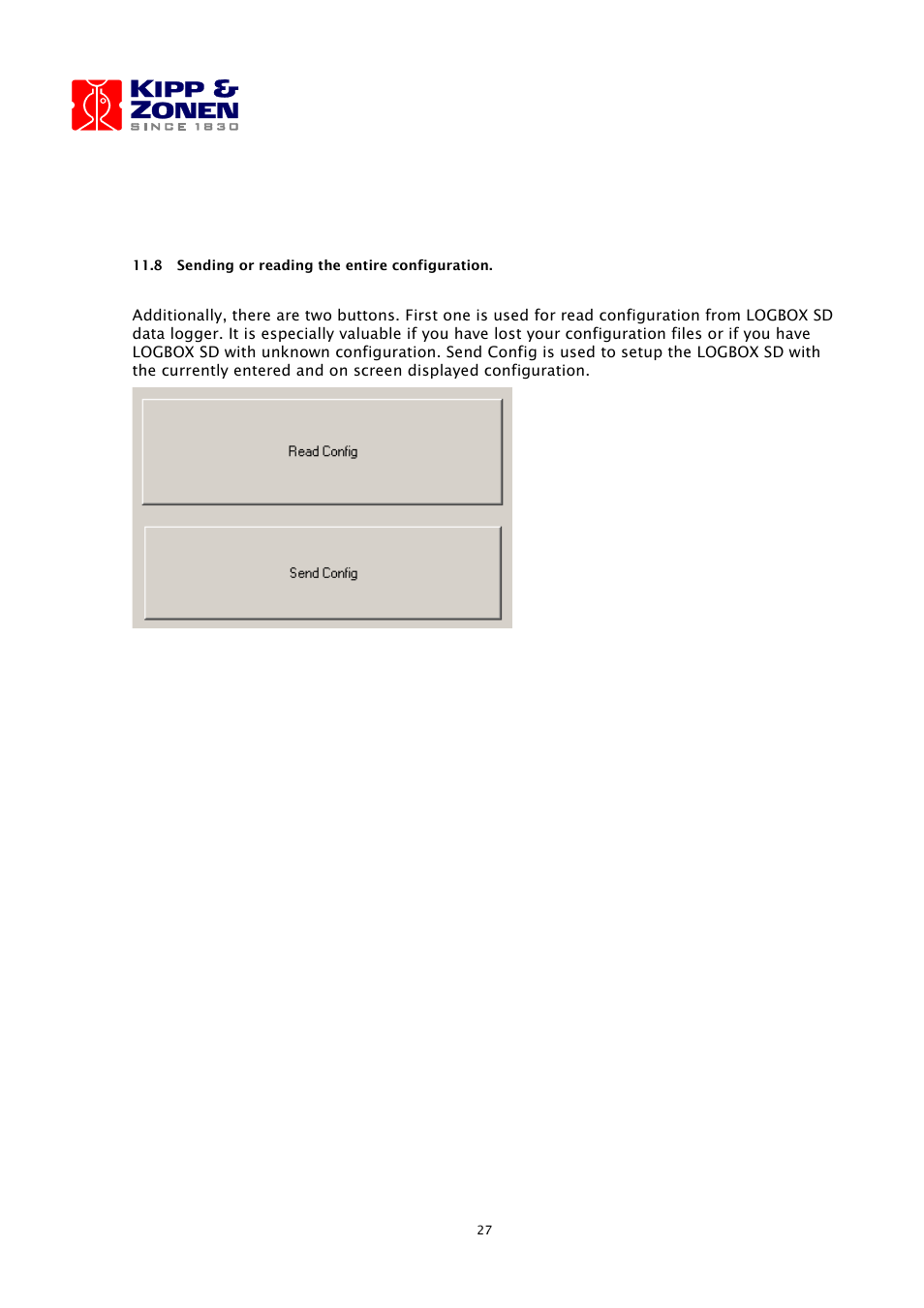 Kipp&Zonen LOGBOX SD Data Logger User Manual | Page 27 / 52