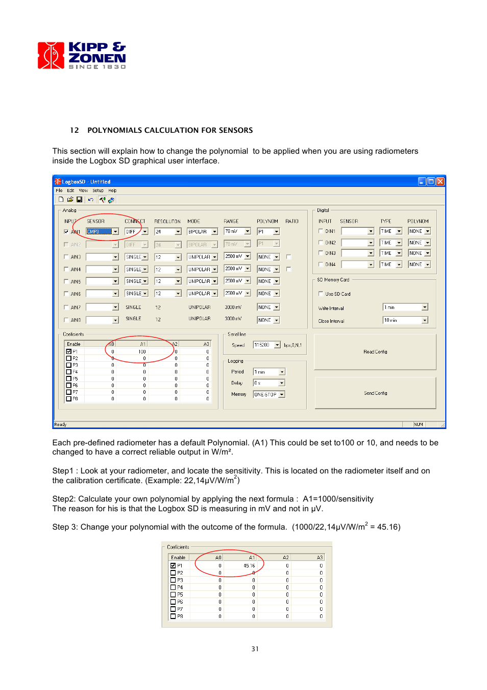 Kipp&Zonen LOGBOX SD Data Logger User Manual | Page 31 / 52