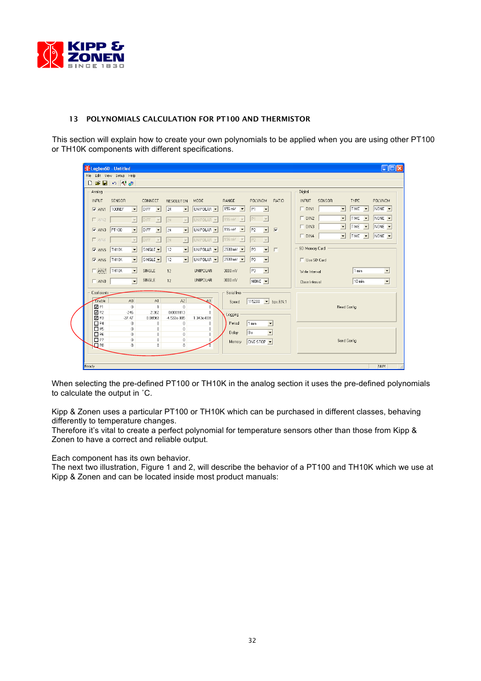 Kipp&Zonen LOGBOX SD Data Logger User Manual | Page 32 / 52