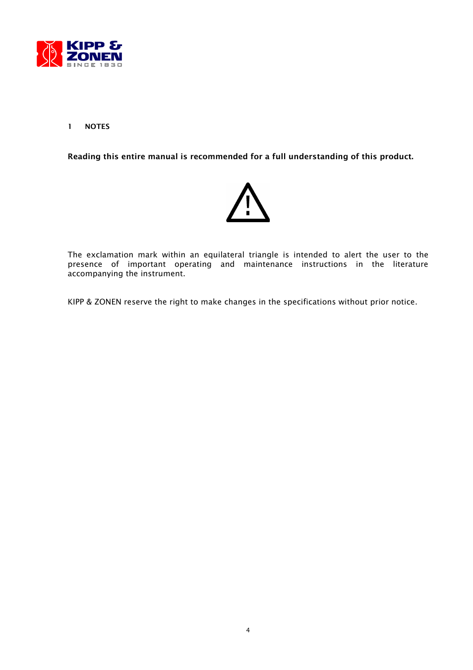 Kipp&Zonen LOGBOX SD Data Logger User Manual | Page 4 / 52