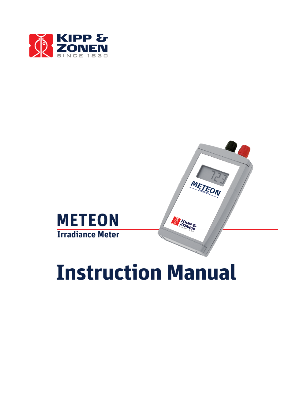 Kipp&Zonen METEON Data Logger User Manual | 13 pages