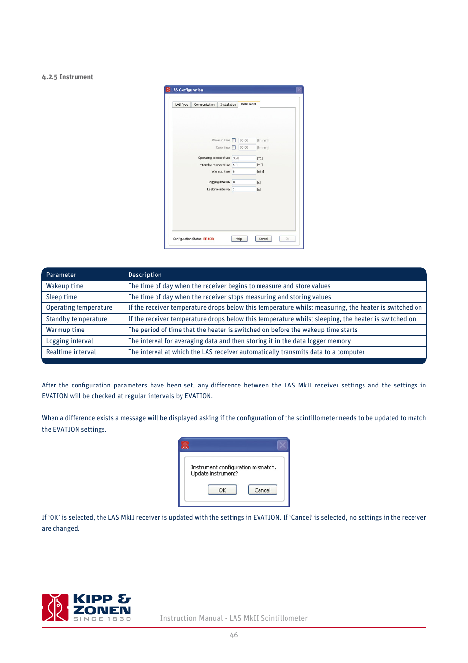 5 instrument | Kipp&Zonen LAS MkII Scintillometer User Manual | Page 46 / 86