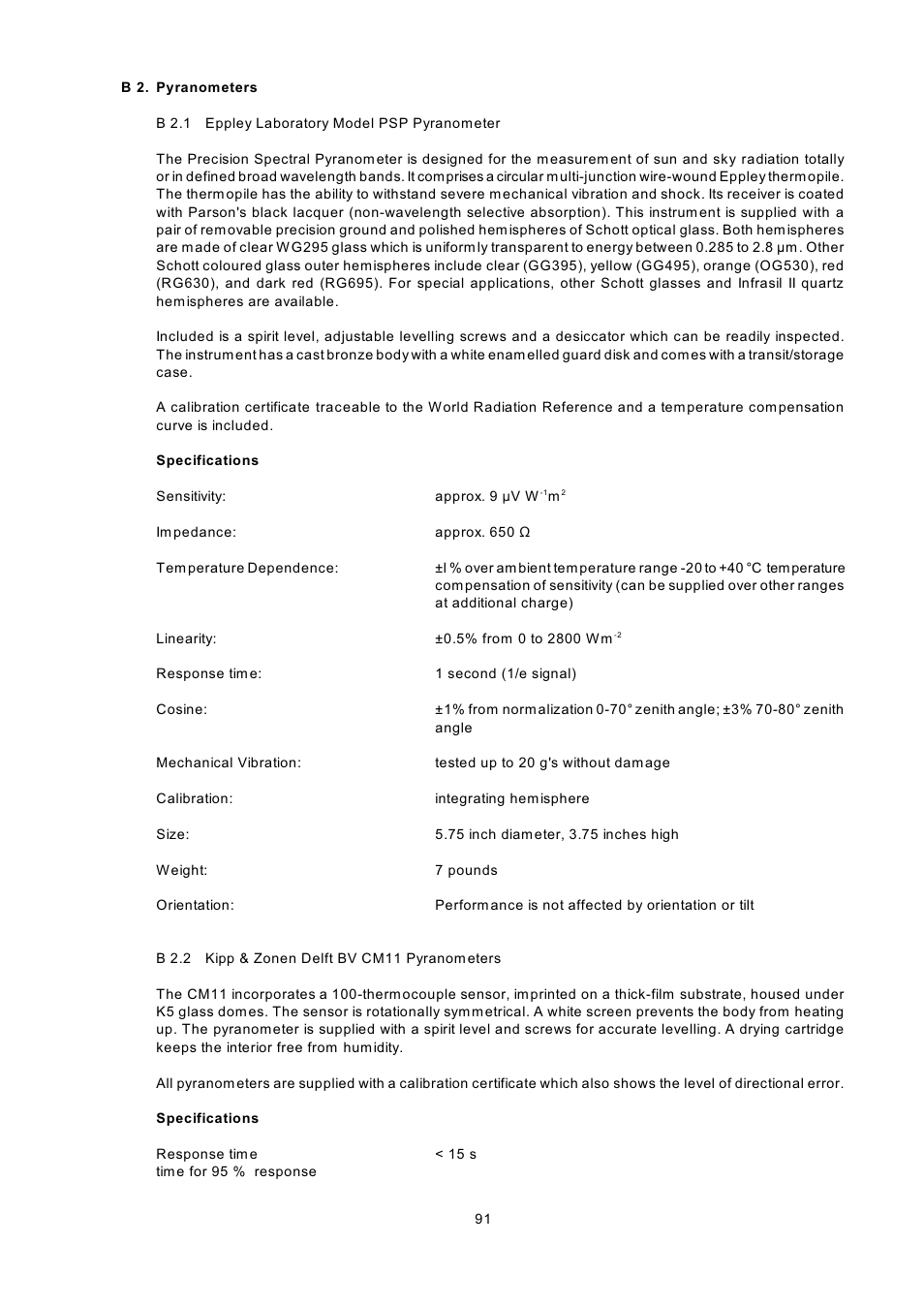 Kipp&Zonen BSRN Scientific Solar Monitoring System User Manual | Page 103 / 188