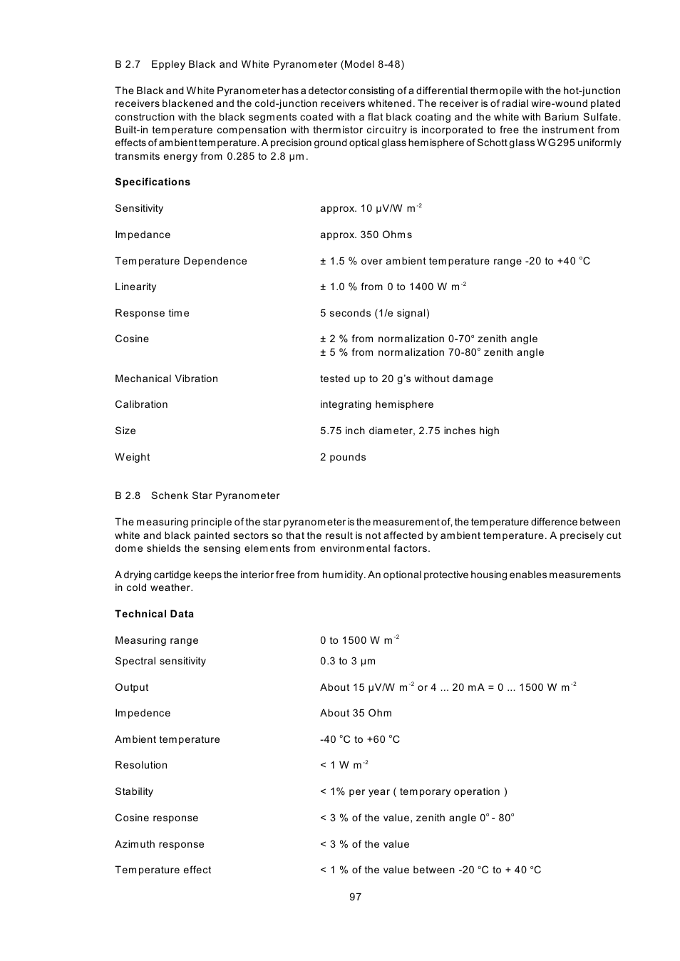 Kipp&Zonen BSRN Scientific Solar Monitoring System User Manual | Page 109 / 188