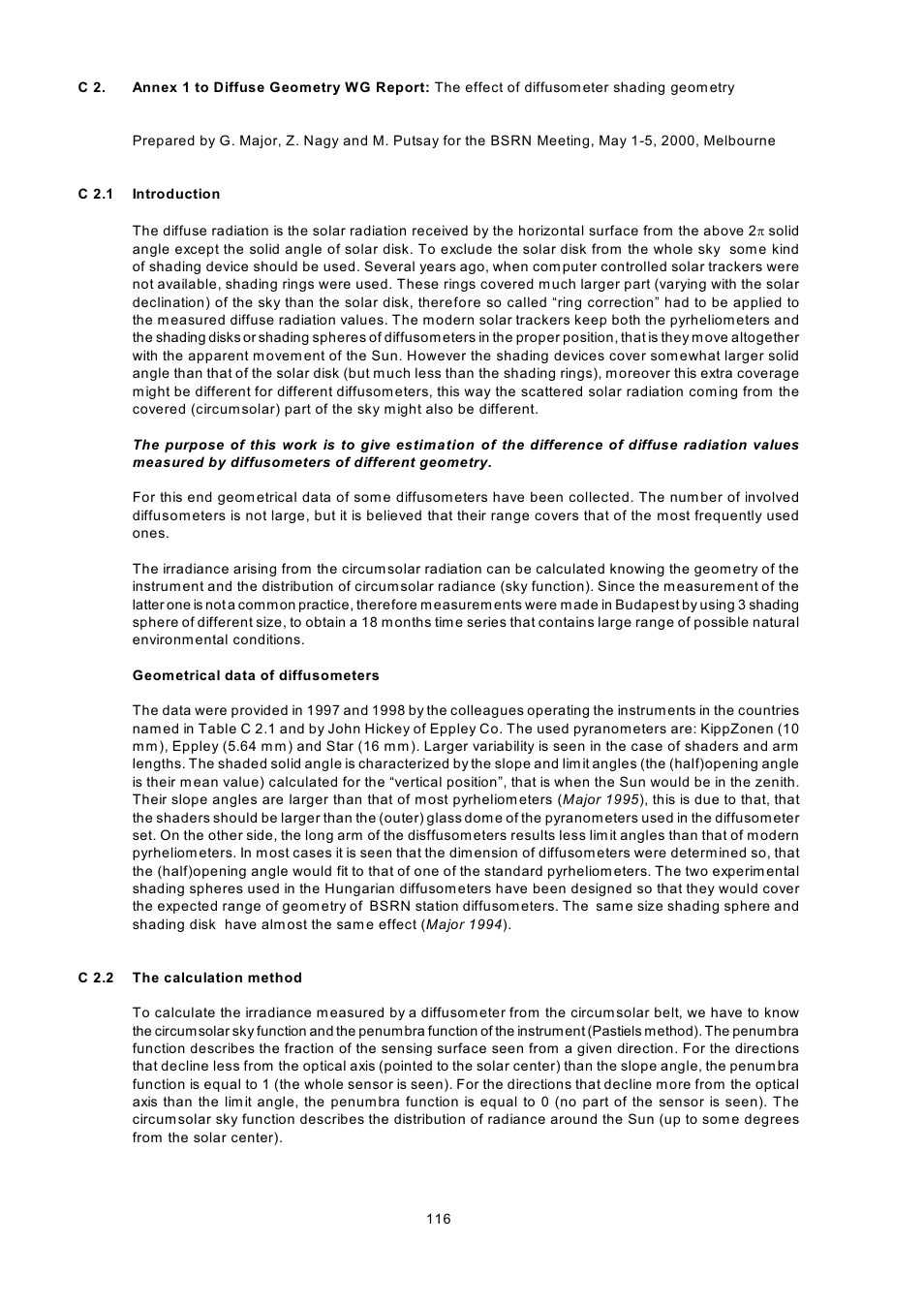 Kipp&Zonen BSRN Scientific Solar Monitoring System User Manual | Page 128 / 188