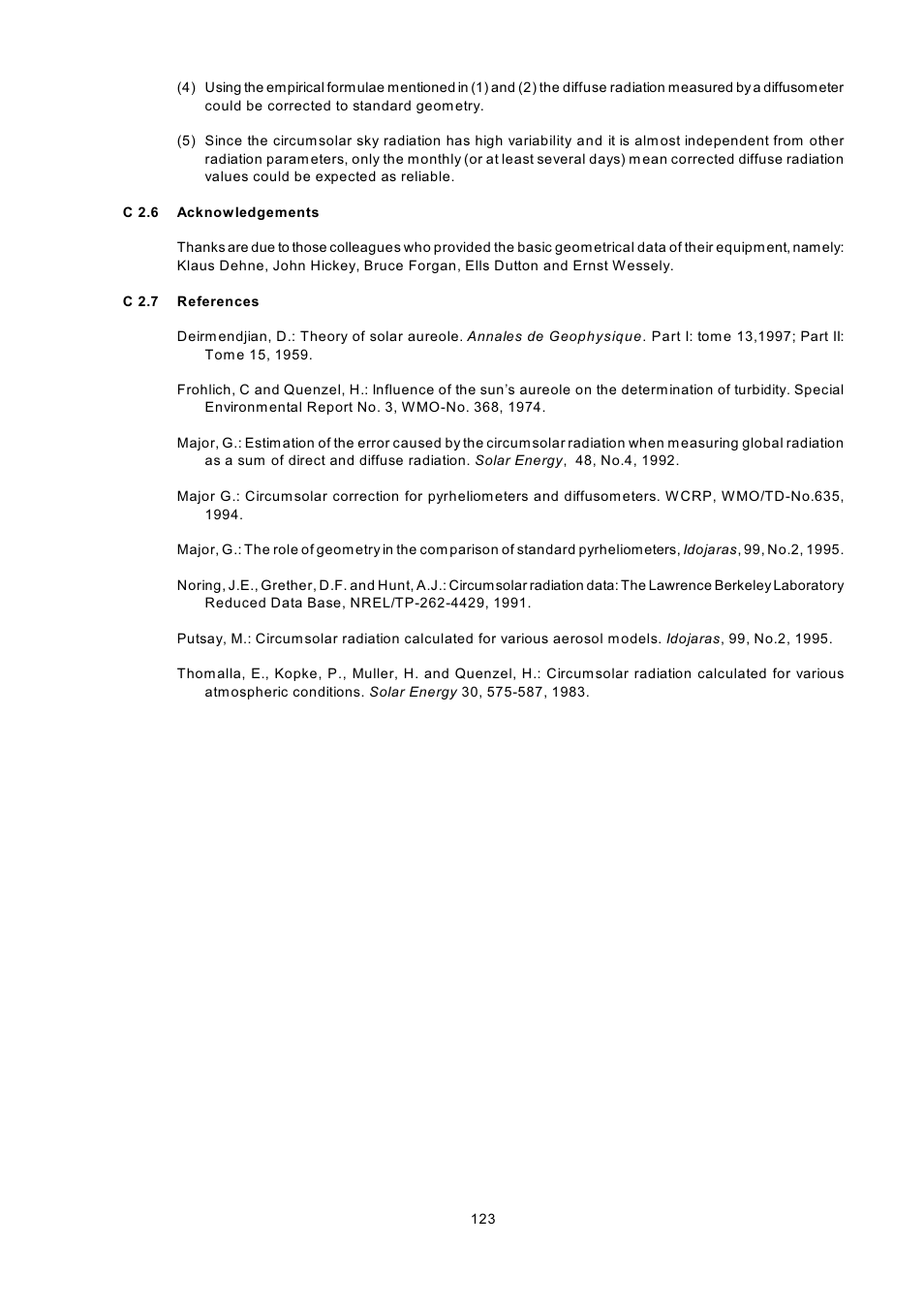 Kipp&Zonen BSRN Scientific Solar Monitoring System User Manual | Page 135 / 188