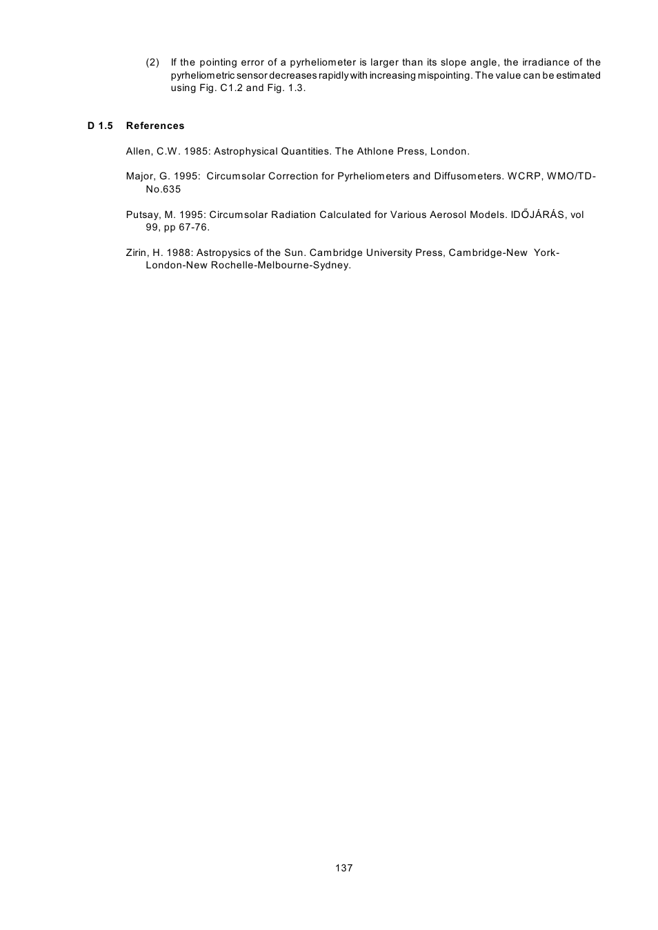 Kipp&Zonen BSRN Scientific Solar Monitoring System User Manual | Page 149 / 188