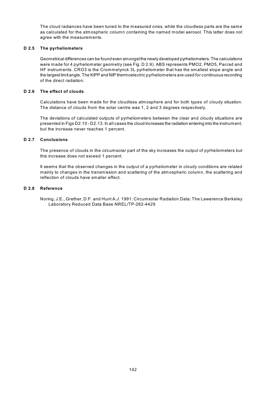 Kipp&Zonen BSRN Scientific Solar Monitoring System User Manual | Page 154 / 188