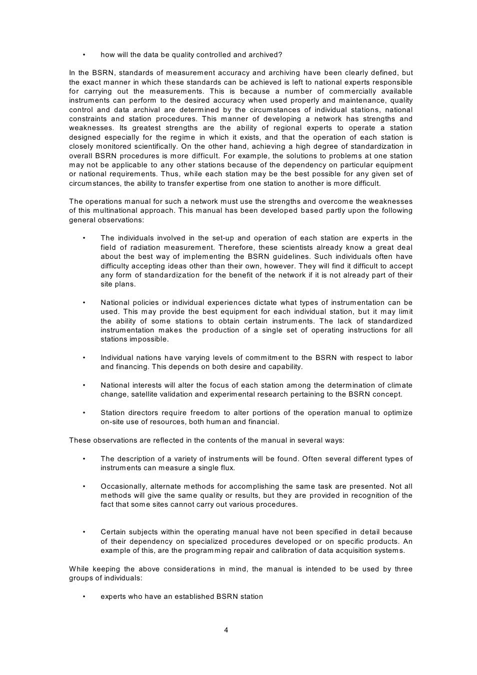 Kipp&Zonen BSRN Scientific Solar Monitoring System User Manual | Page 16 / 188