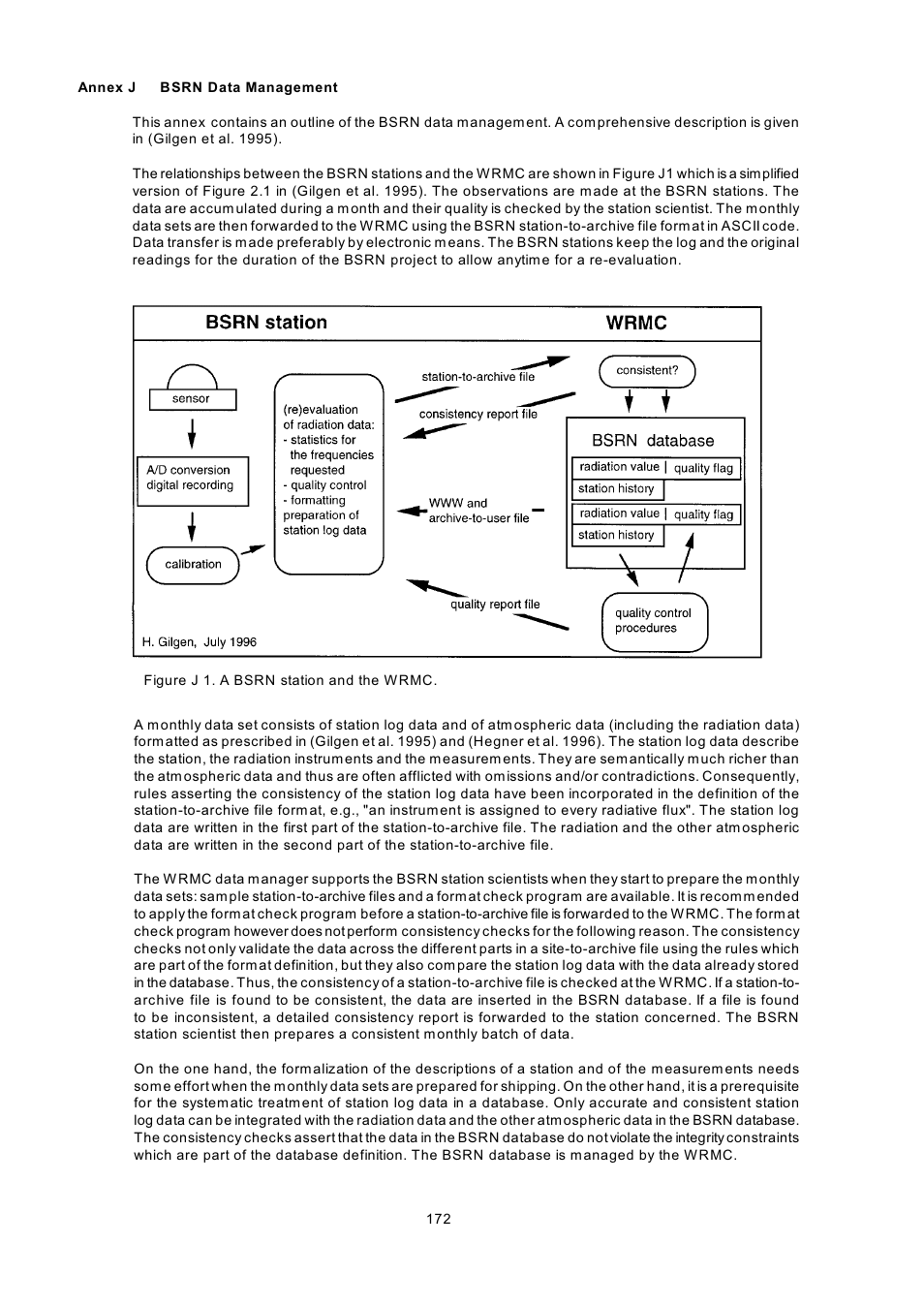 Annex j bsrn data management | Kipp&Zonen BSRN Scientific Solar Monitoring System User Manual | Page 184 / 188