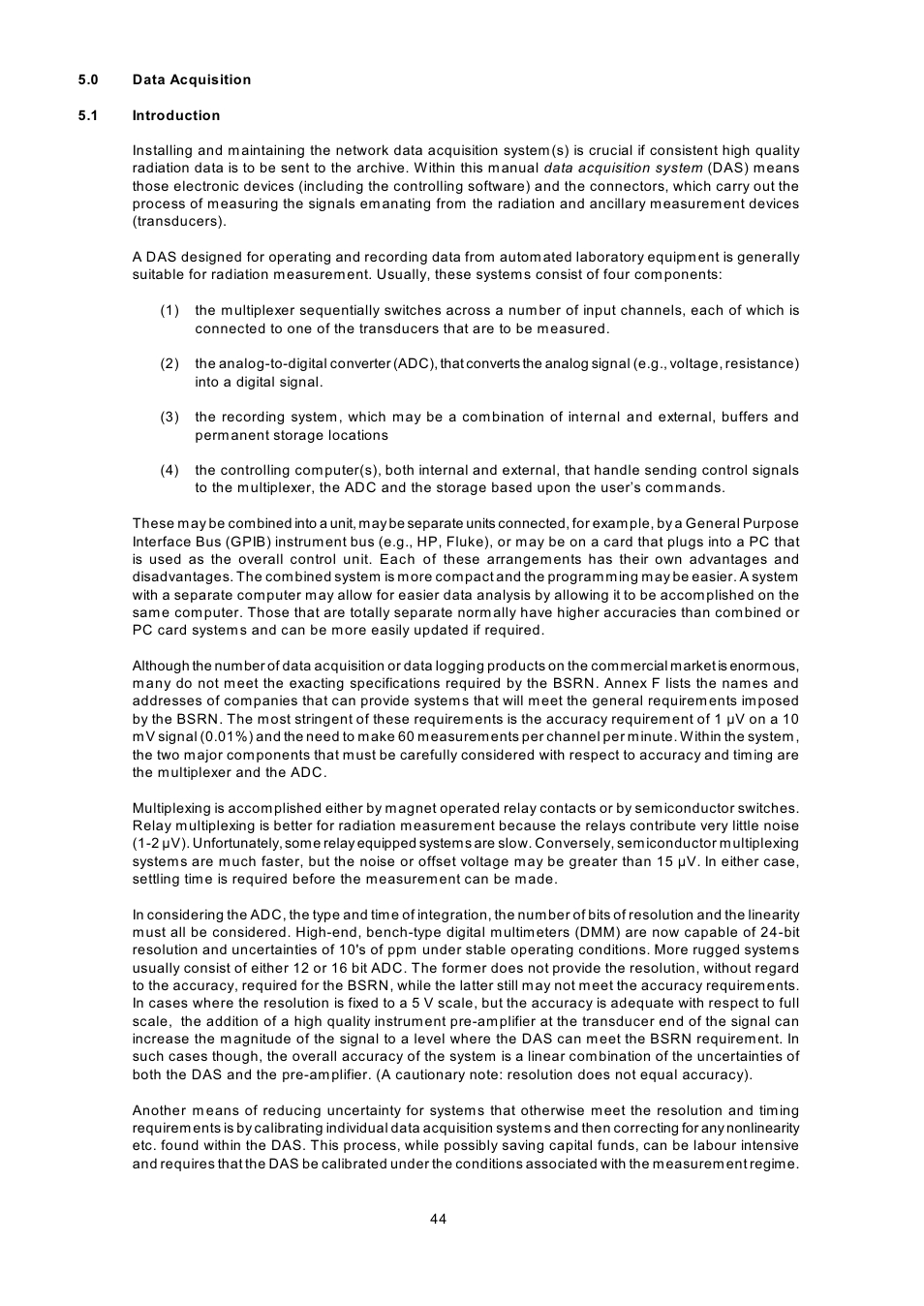 Kipp&Zonen BSRN Scientific Solar Monitoring System User Manual | Page 56 / 188