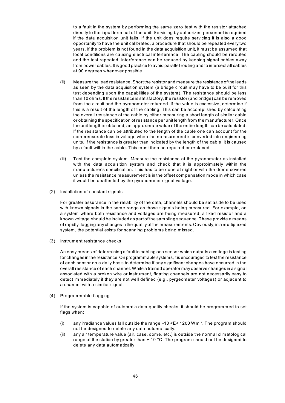 Kipp&Zonen BSRN Scientific Solar Monitoring System User Manual | Page 58 / 188