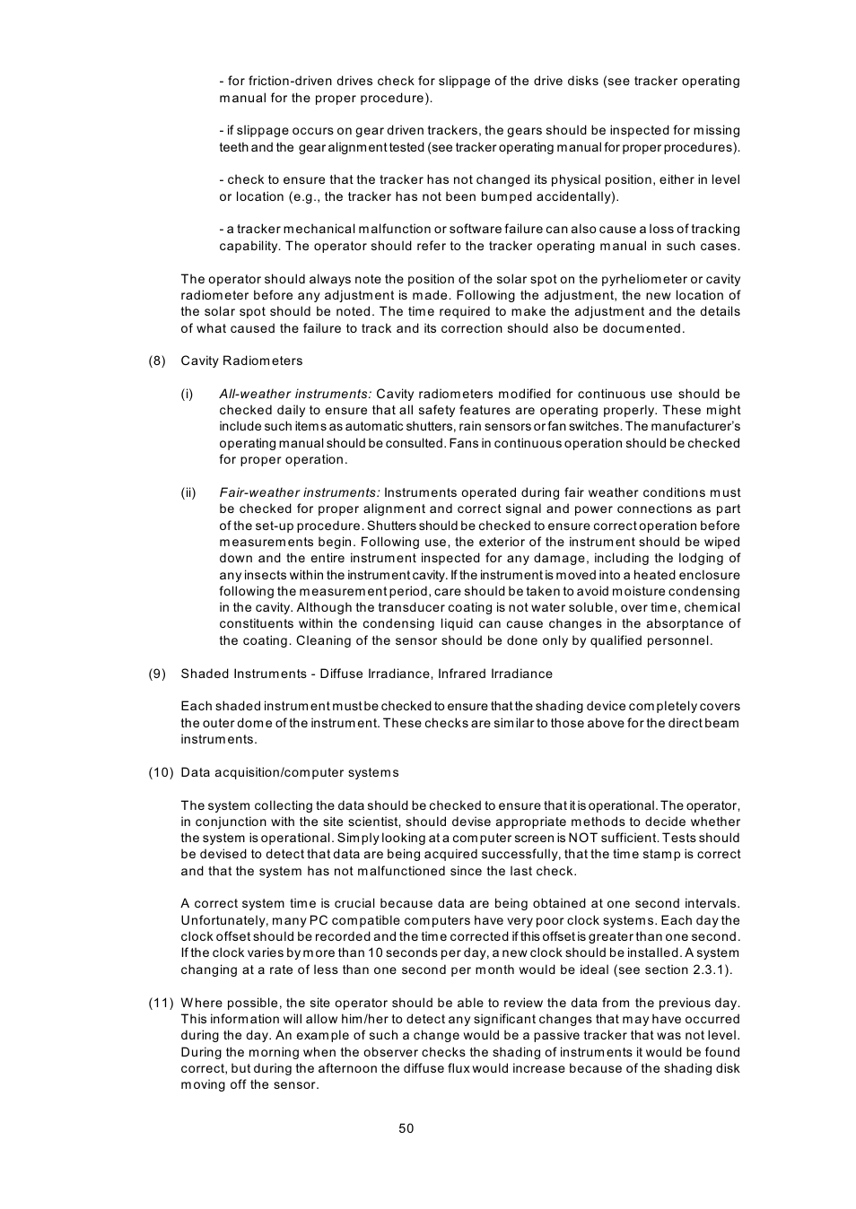 Kipp&Zonen BSRN Scientific Solar Monitoring System User Manual | Page 62 / 188