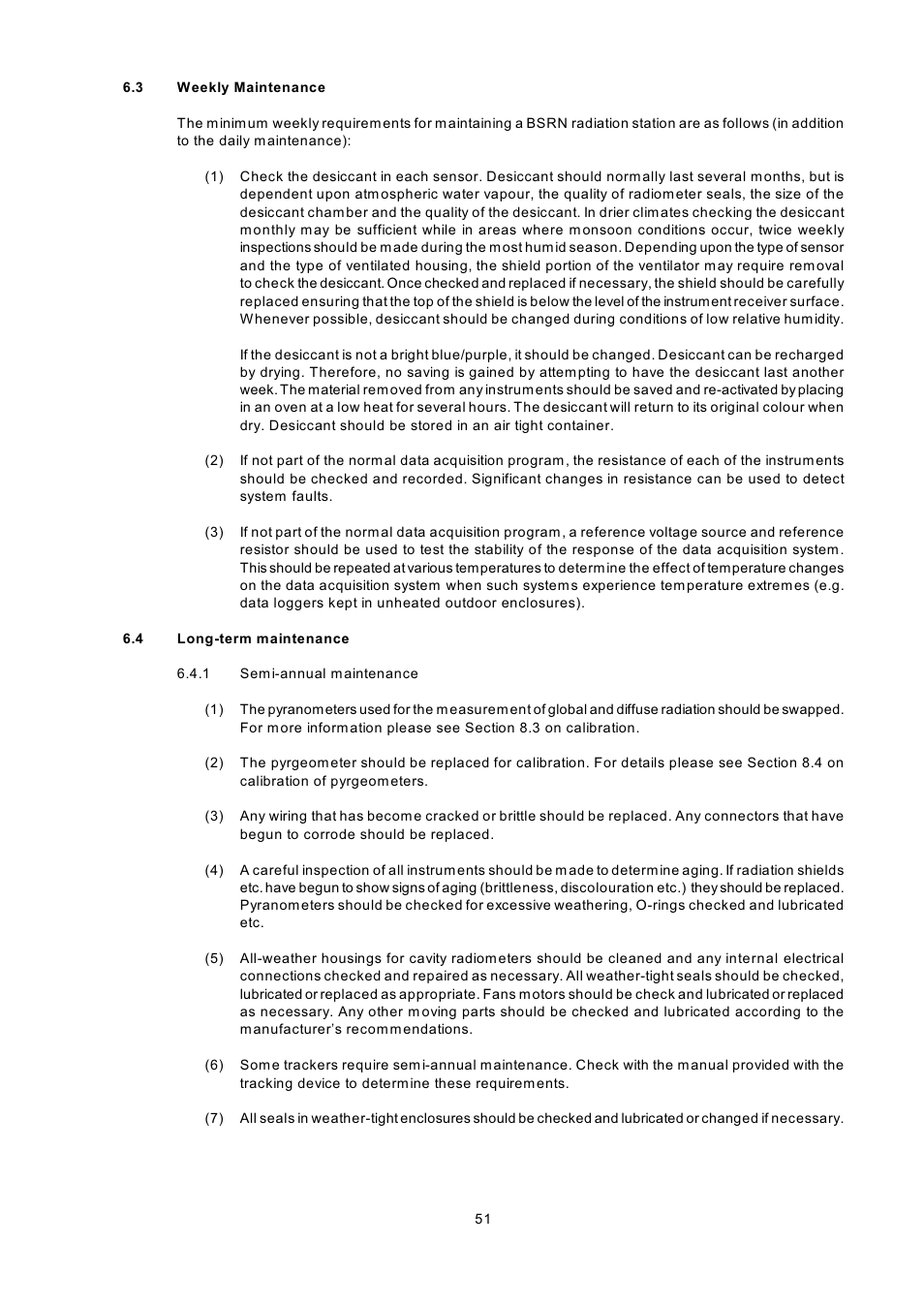 Kipp&Zonen BSRN Scientific Solar Monitoring System User Manual | Page 63 / 188